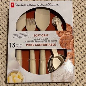 Soft Grip Baking Tool Set - Cream